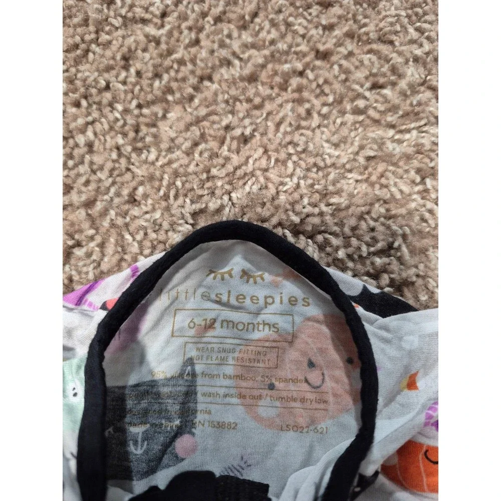 Little sleepies trick or treat zippy Halloween size 6-12M